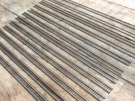 PECO 12 x Flexgleis/Gerade H0 - DC ca. 70cm