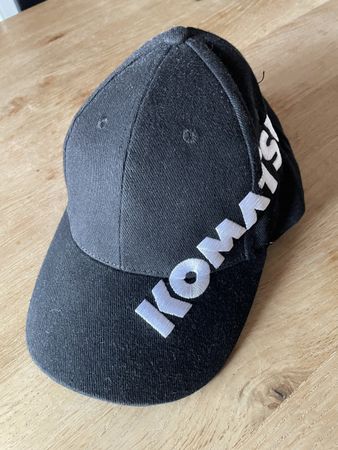 Kappe Komatsu Kuhn Gruppe schwarz neuwertig