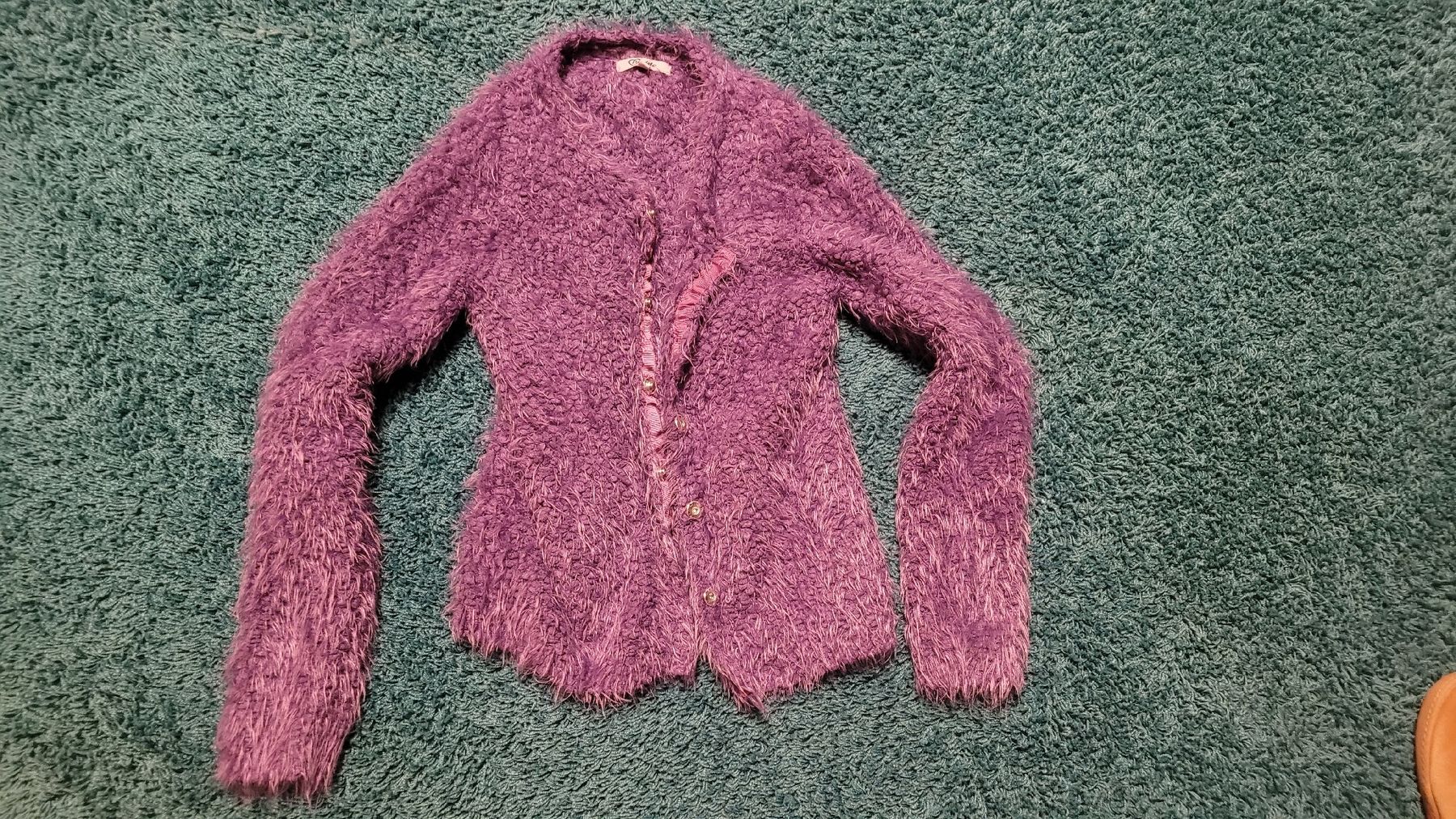 Giacche & Cappotti: Kuschelige Jacke Gr. 128 lila – Usato da Warth venduto da aussieaussie