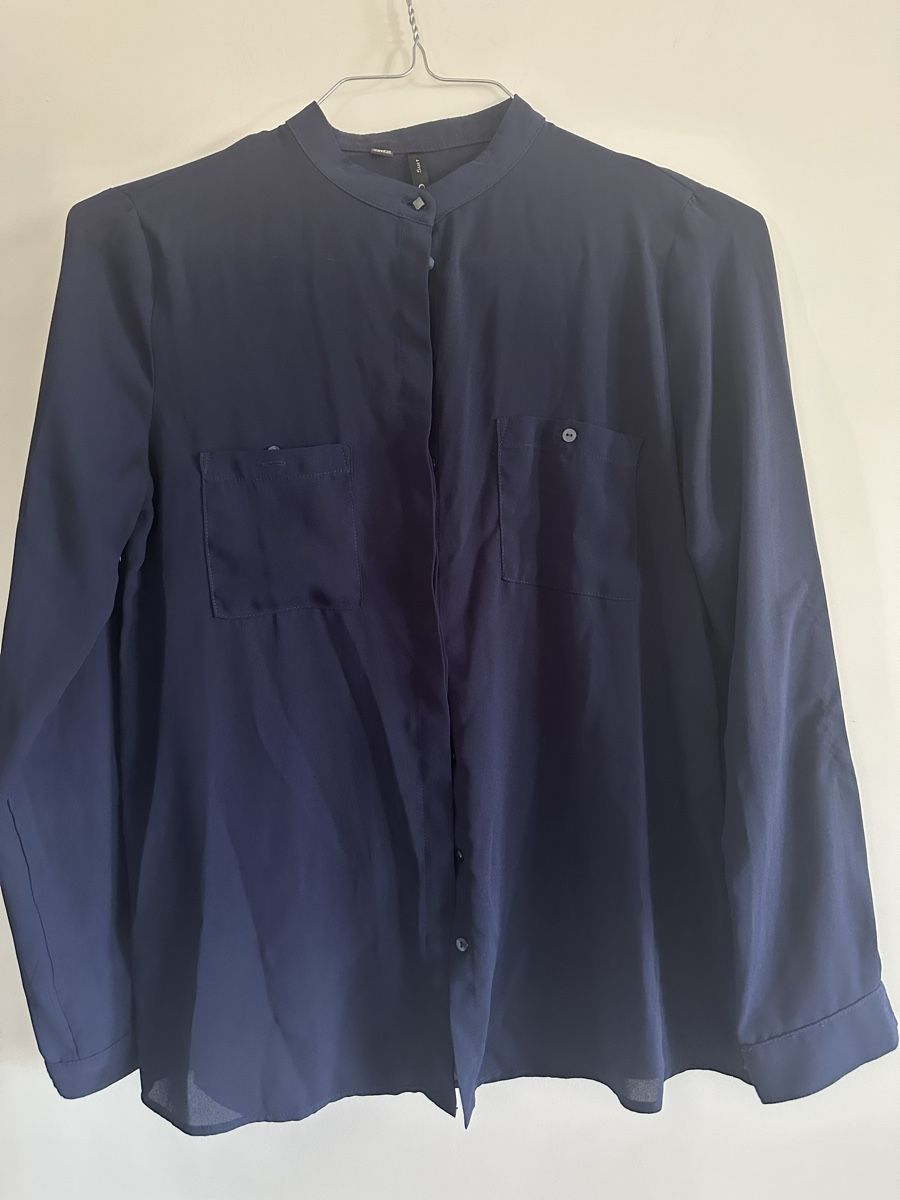 Mango Camicette: Blaue Bluse MNG Gr34 – Usato da Uster venduto da Ninii003
