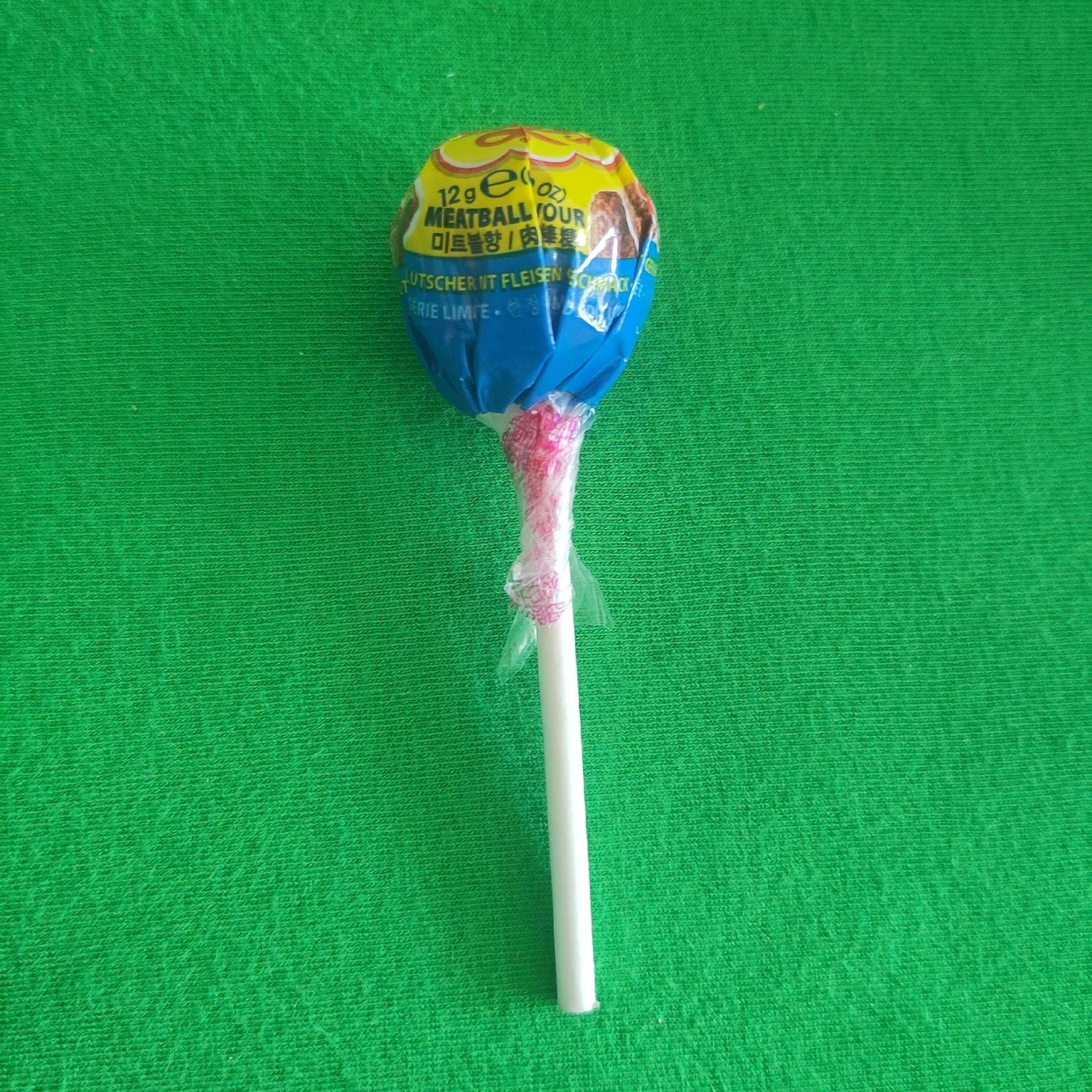 Chupa Chups Lebensmittel & Spezialitäten: Chuba Chups IKEA Meatball flavour – Neu und originalverpackt aus Zürich von IANHUEGI