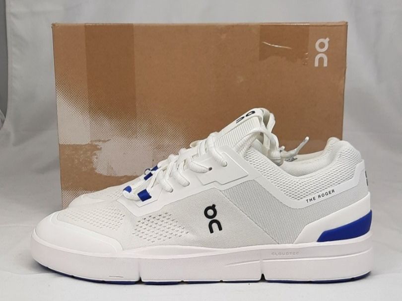 On Herrenschuhe: ON the Roger Spin Sneaker weiss indigo Gr. 37.5 – Neu und originalverpackt aus Seuzach von VT-Collections1