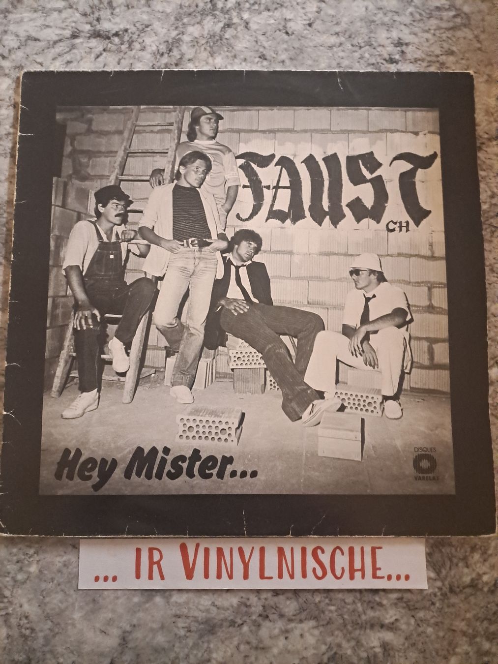 Dischi in vinile: 🇨🇭 LP  FAUST CH  "Hey Mister. . ." – Usato da Uetendorf venduto da Essiggurken