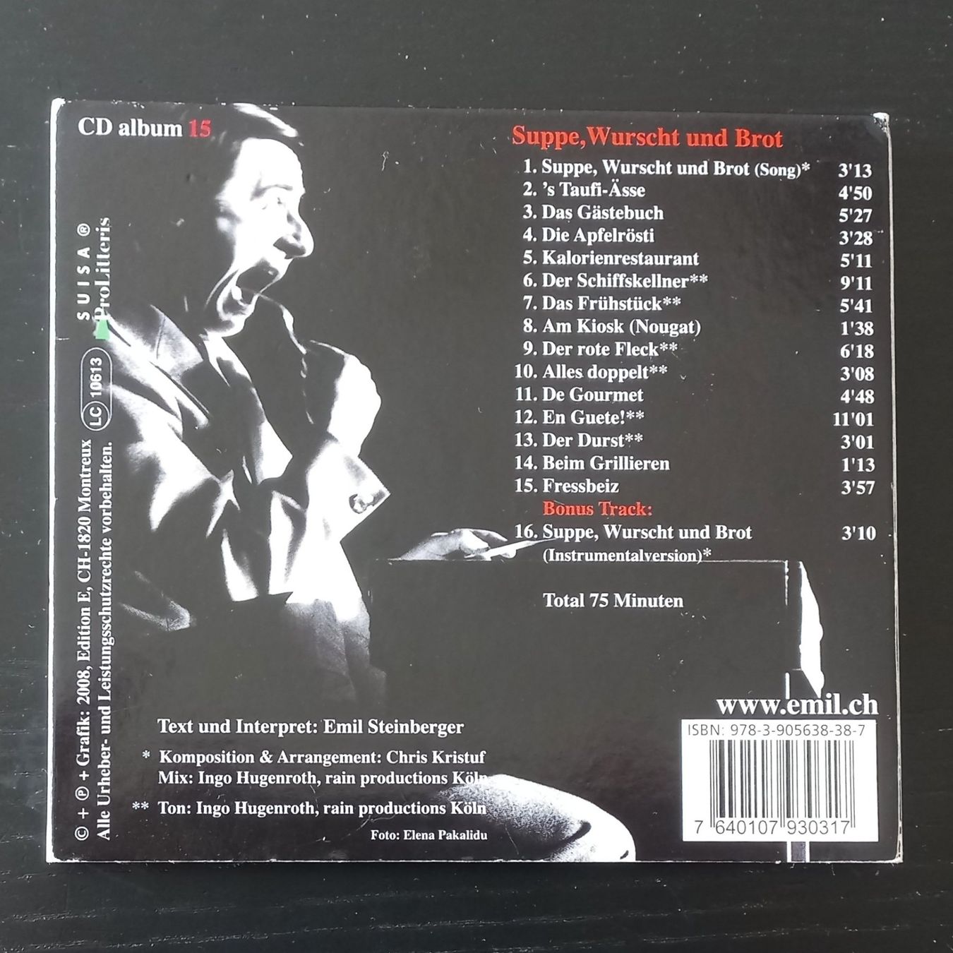 CDs: CD Emil - Suppe, Wurscht und Brot – Gebraucht aus Suhr von chr_8stp 1