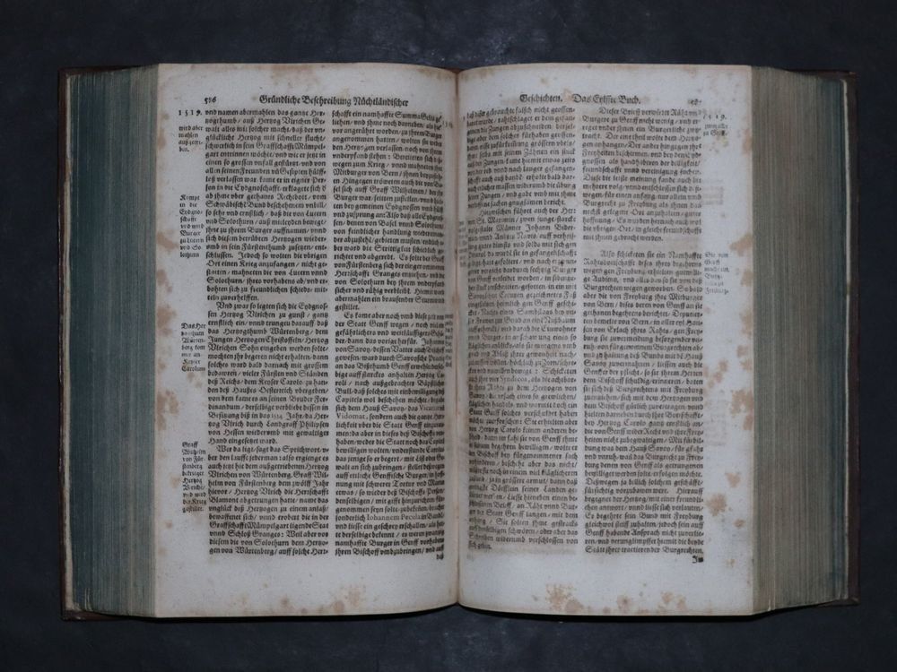 Libri: STETTLER, SCHWEITZER Chronic, BERN ,1627 – Usato da sion venduto da ste_d9jw 5