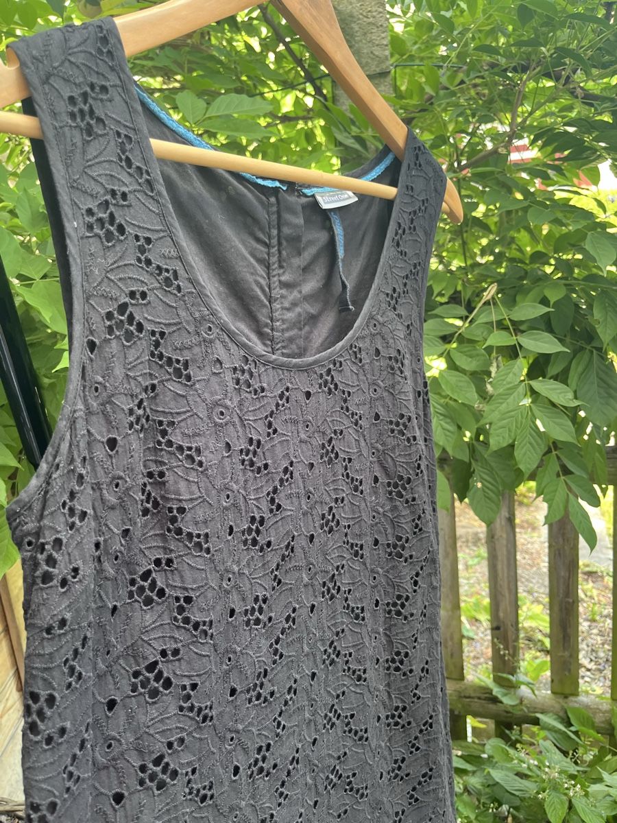 Kleider: Schwarzes grob Spitzen Kleid  – Gebraucht aus hüntwangen von Fiorenzaanna 3