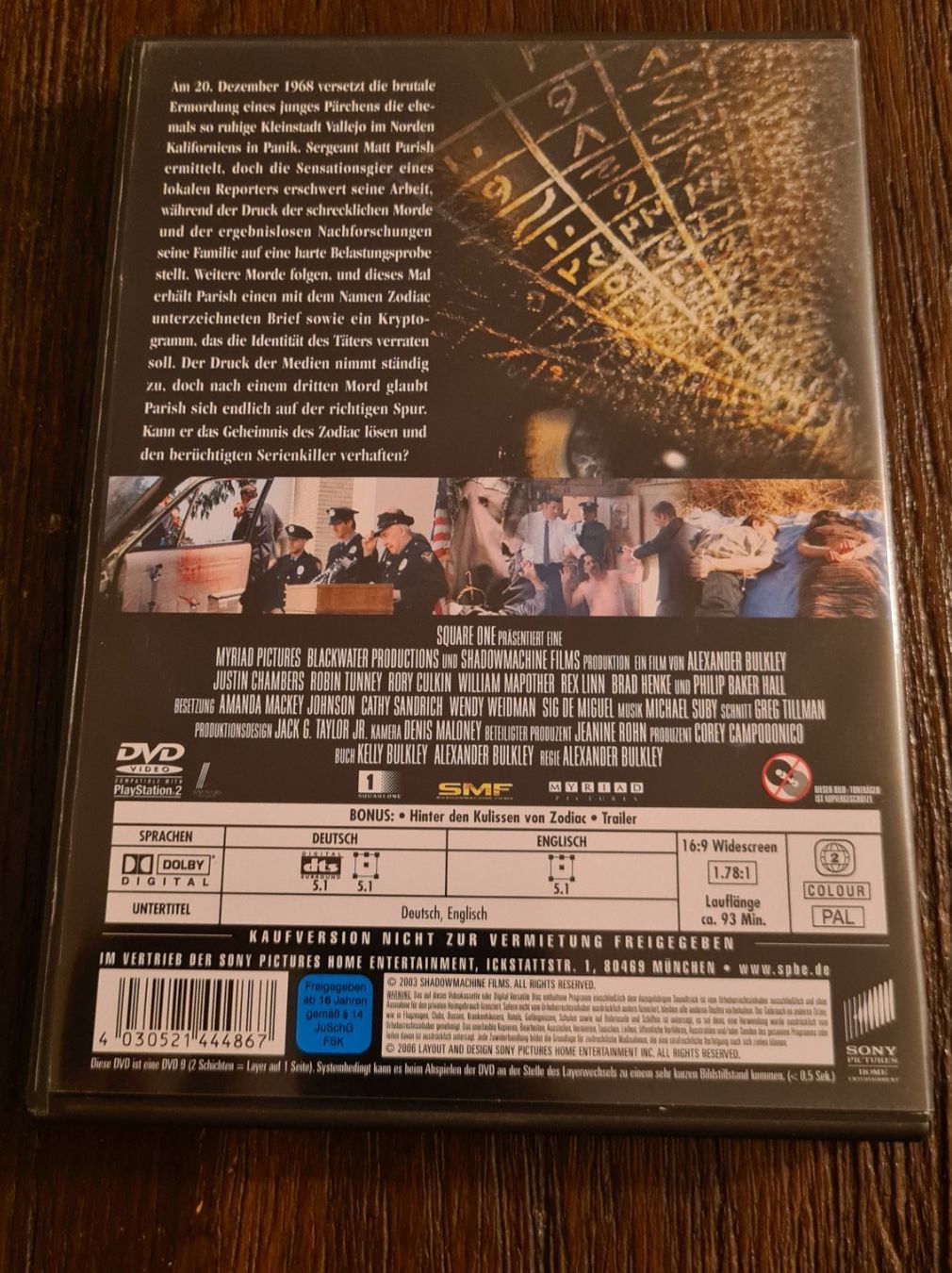 Alle DVDs: Der Zodiac Killer (H) – Neu (gemäss Beschreibung) aus Oberkirch LU von ThE_CoLLecTor666 1