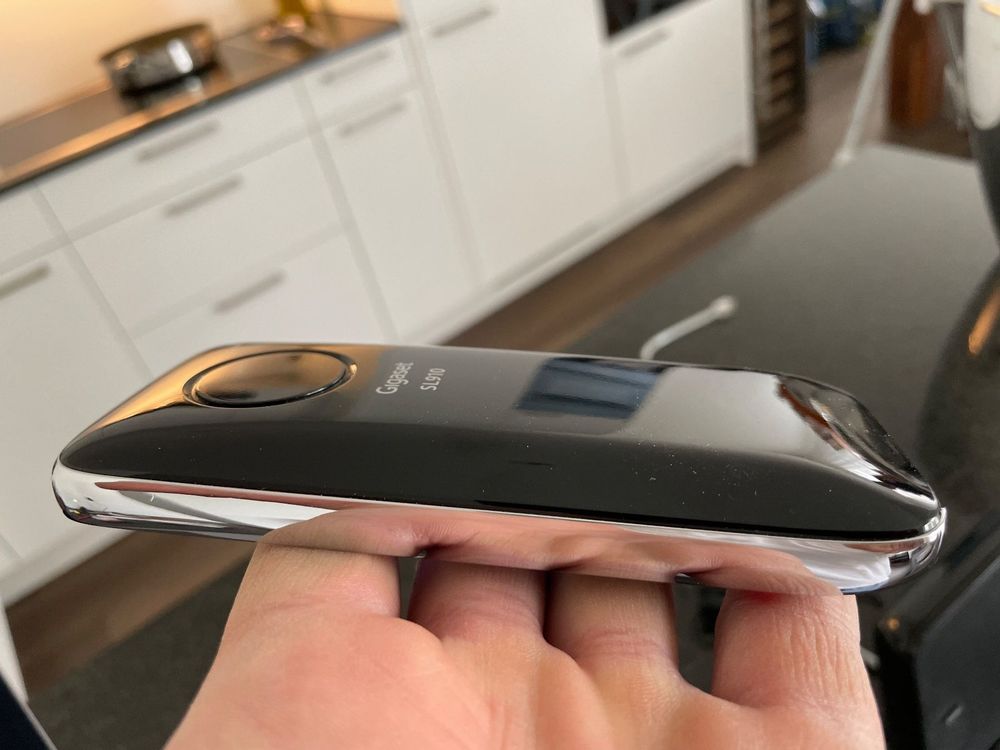 Siemens Gigaset SL910 + SL910A Funk Analog Telefon (Gebraucht) in