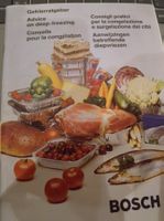 Gefrierratgeber Bosch mit Rezepten plus zwei