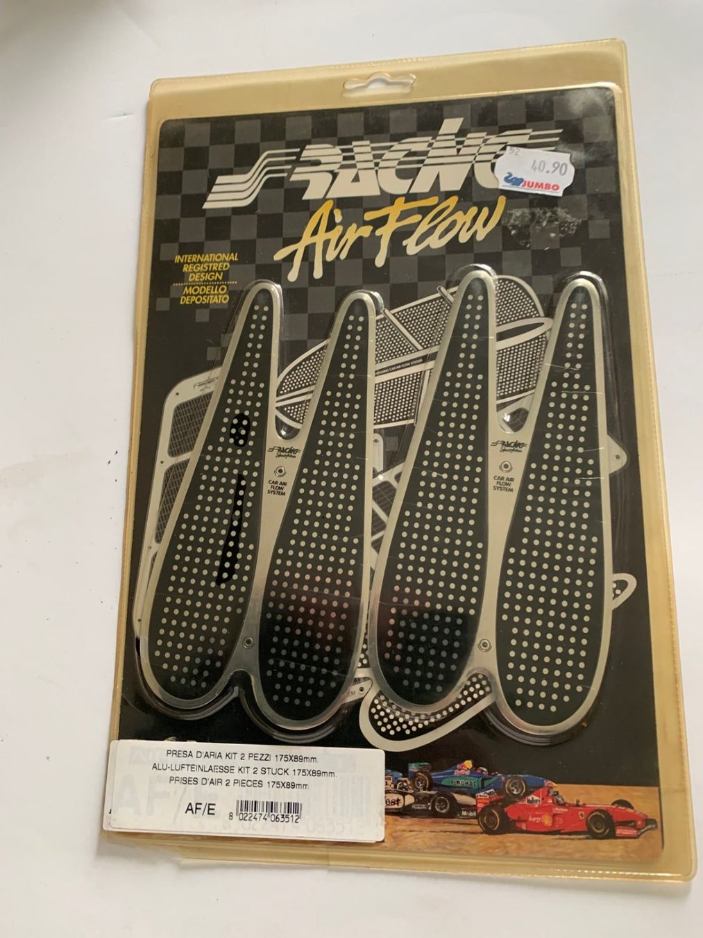 Toutes les décorations: Universal Schwarz Air Flow Racing Dekoration Seite – Neuf avec emballage d'origine à Emmen par newdeal1970