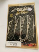 Universal Schwarz Air Flow Racing Dekoration Seite