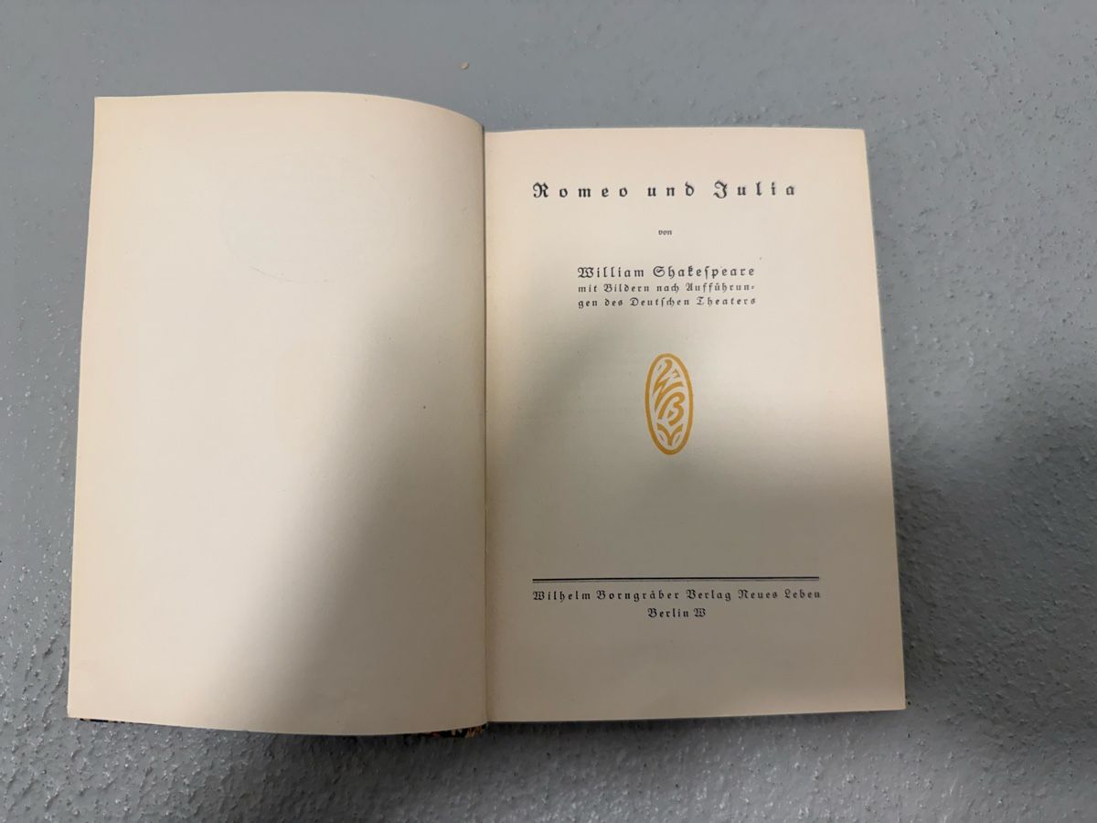 Libri: Romeo und Julia – Usato da Dielsdorf venduto da BGiezendanner 2