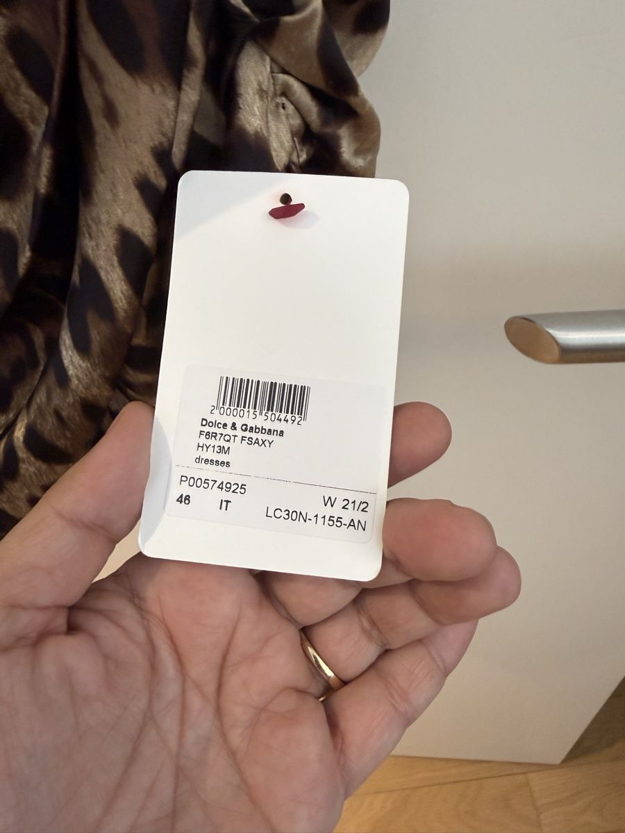 Dolce & Gabbana Vestiti: Robe Dolce & Gabbana léopard taille 46 neuve avec étiquette – Nuovo (secondo la descrizione) da La Croix-de-Rozon venduto da ben_9qlz 3