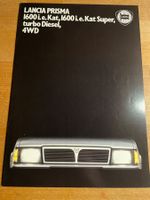 Prospekt Lancia Prisma 1600 i.e. Kat Super turbo Diesel 1987