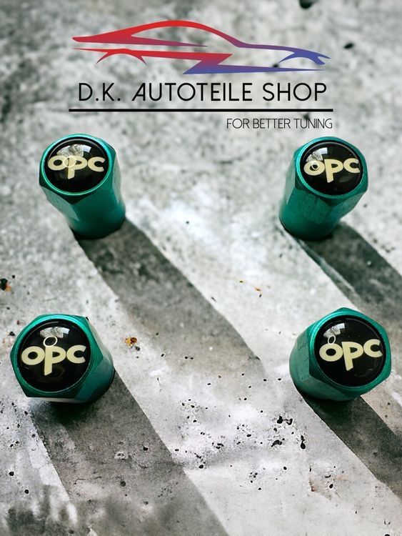 Fiat Tutti pezzi di ricambio auto: Opel OPC Ventilkappe Aluminium 4er-Set Neu – Nuovo e nell'imballaggio originale da Balsthal venduto da D.K.Autoteile6 2
