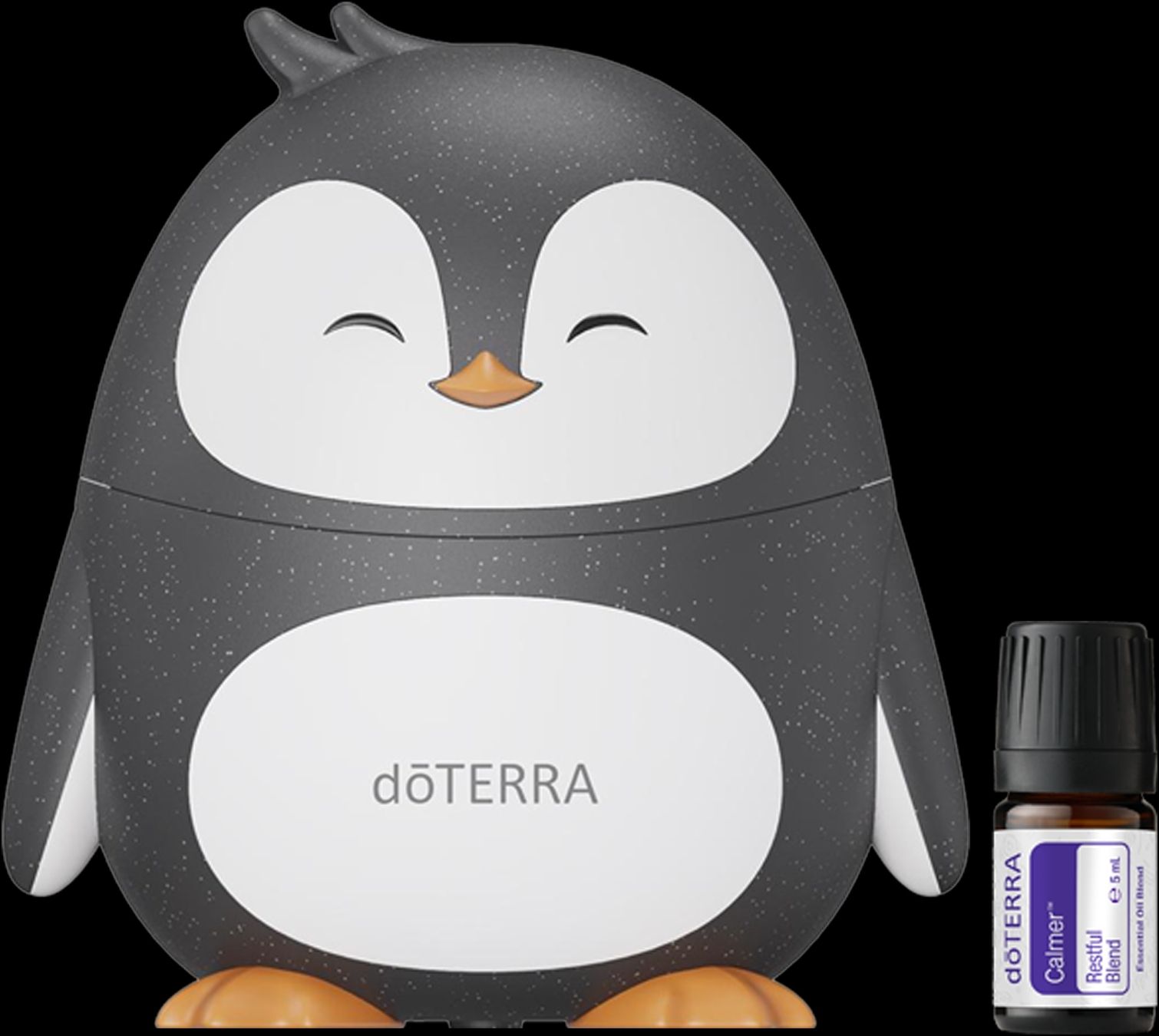 Doterra Diffusori di oli essenziali: doTERRA Kawaii Pinguin Diffusor mit Calmer – Nuovo e nell'imballaggio originale da Riniken venduto da Lessy-