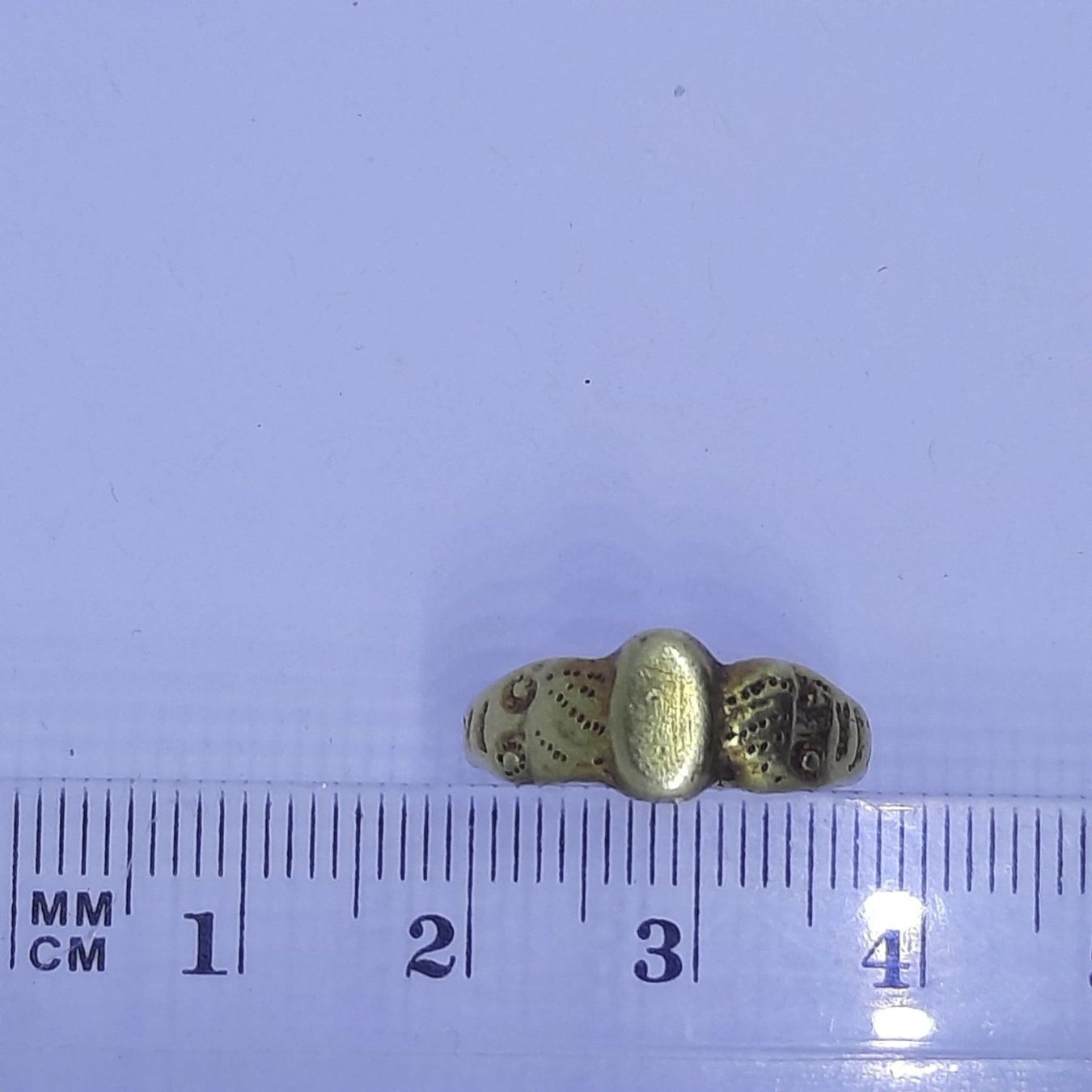 Ringe: Schlichter Ring in 14 Karat Gelbgold – Gebraucht aus Unterägeri von Altgoldschmuck 6