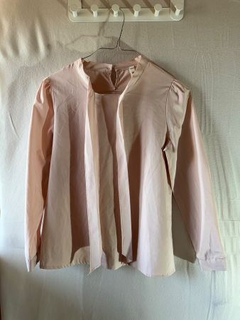 Klassische rosa Bluse Gr. M