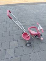 Dreirad Smoby mit Schiebestange rosa guter Zustand