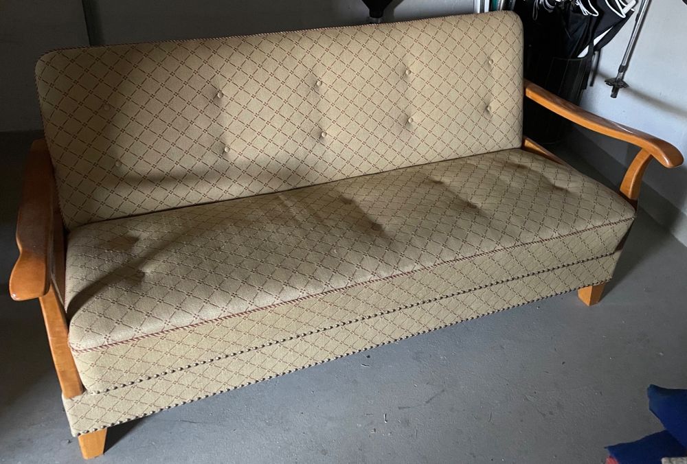 Sofa / Bettsofa Vintage, 50er Jahre Kaufen auf Ricardo