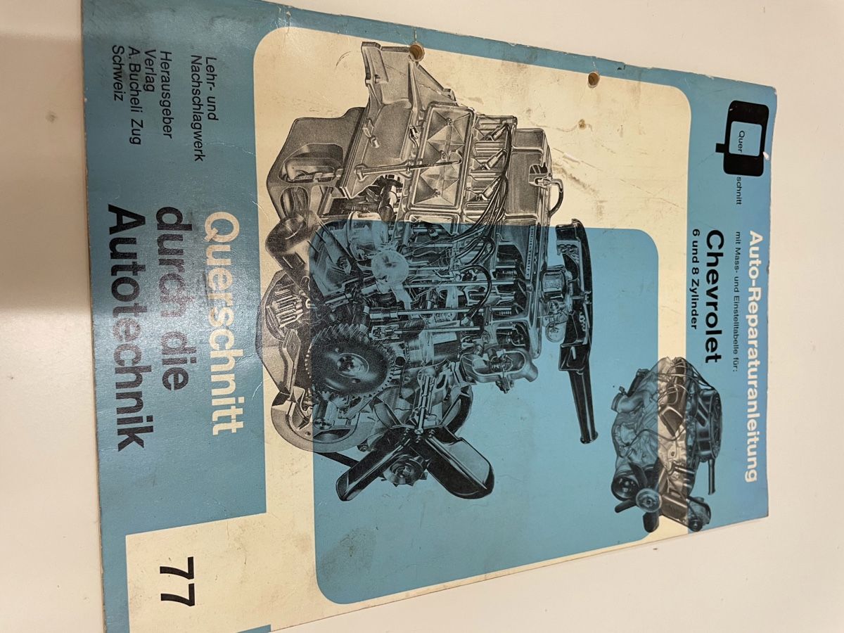 Libri: Handbücher Chevrolet Impala 1962 – Usato da Basel venduto da michael_basel 5