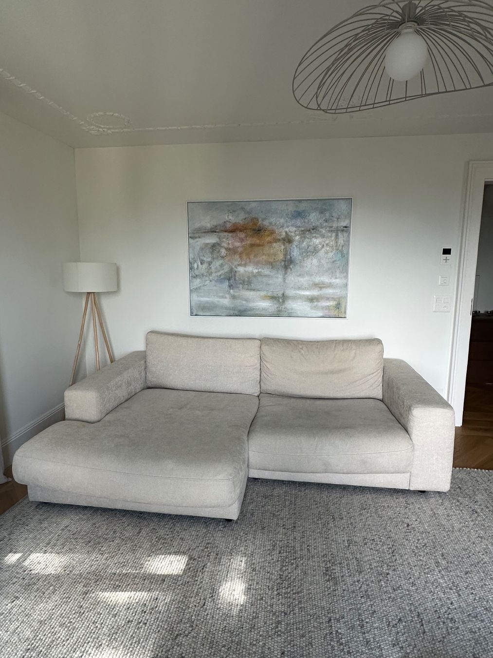 Micasa Sofas: Ecksofa beige – Gebraucht aus Luzern von han_8ry6