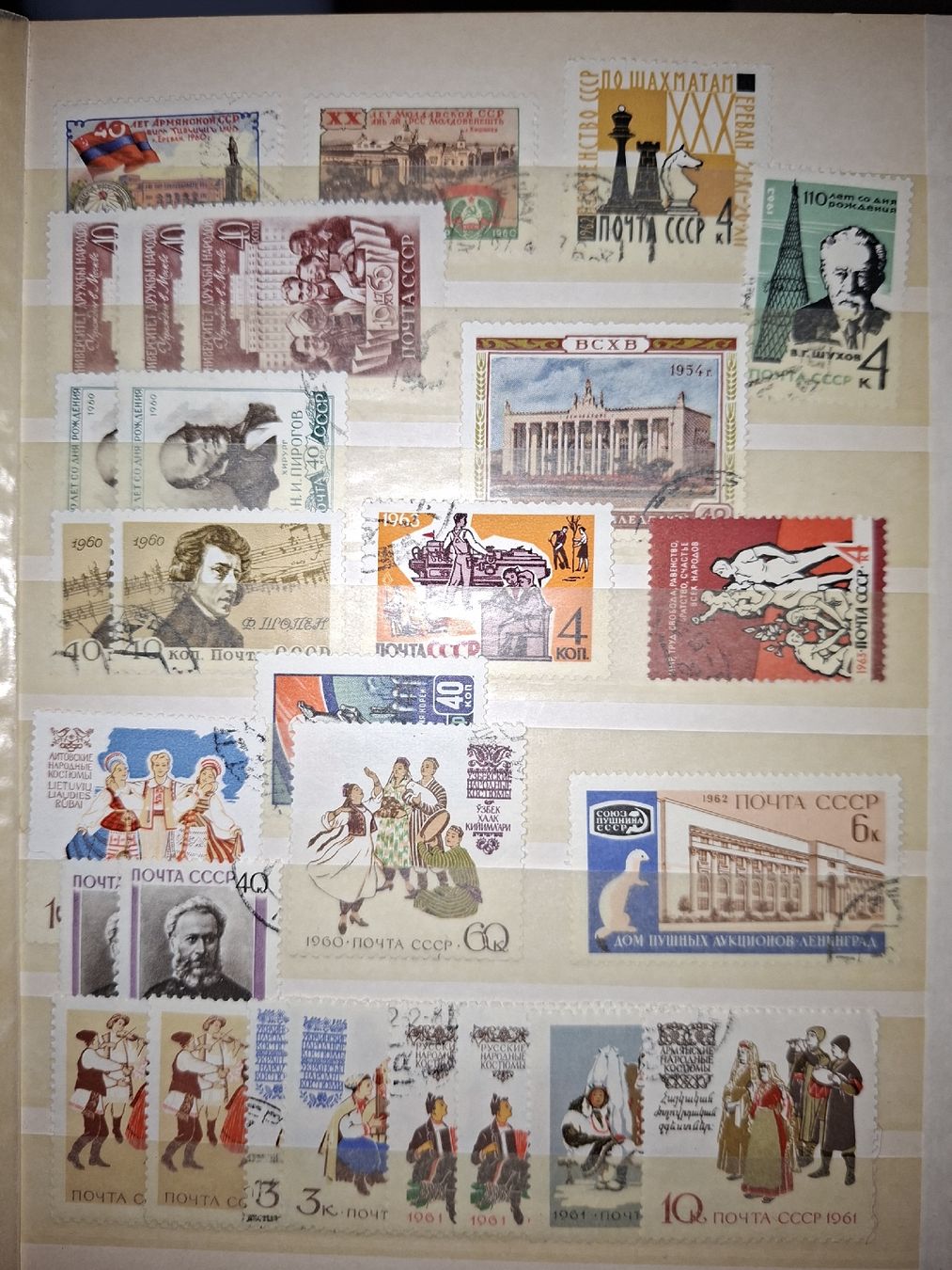 Alle Briefmarken: Briefmarken Sammlung Russland – Gebraucht aus Balgach von SIMEON27 5