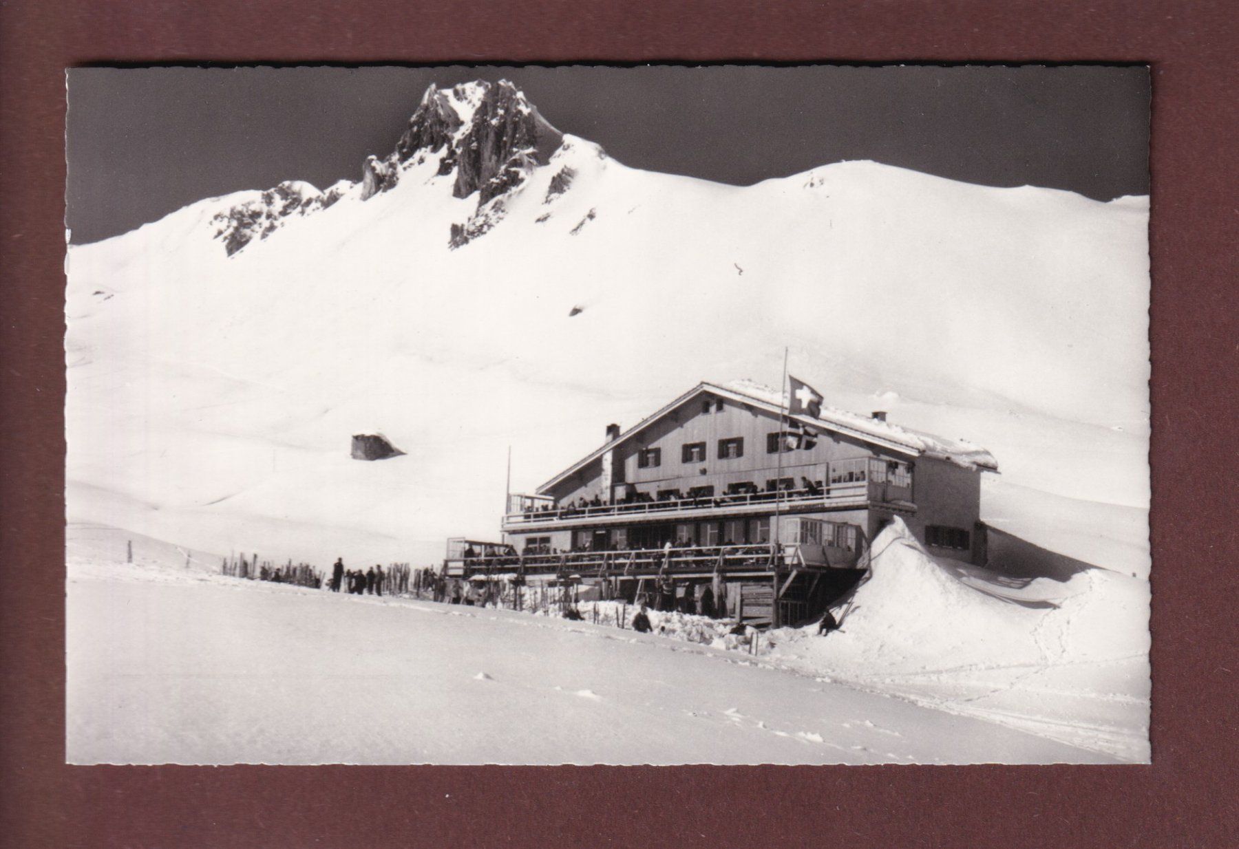 Cartoline postali: DAVOS - Parsenn-Hütte - Augstenhörnli – Usato da Pully venduto da nicecards