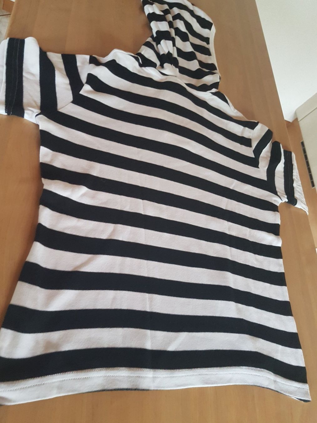 C&A Maglioni & Felpe: Pull marinière avec capuchon taille M marque C&A 100% coton – Usato da Villiers venduto da san_jn5w 5