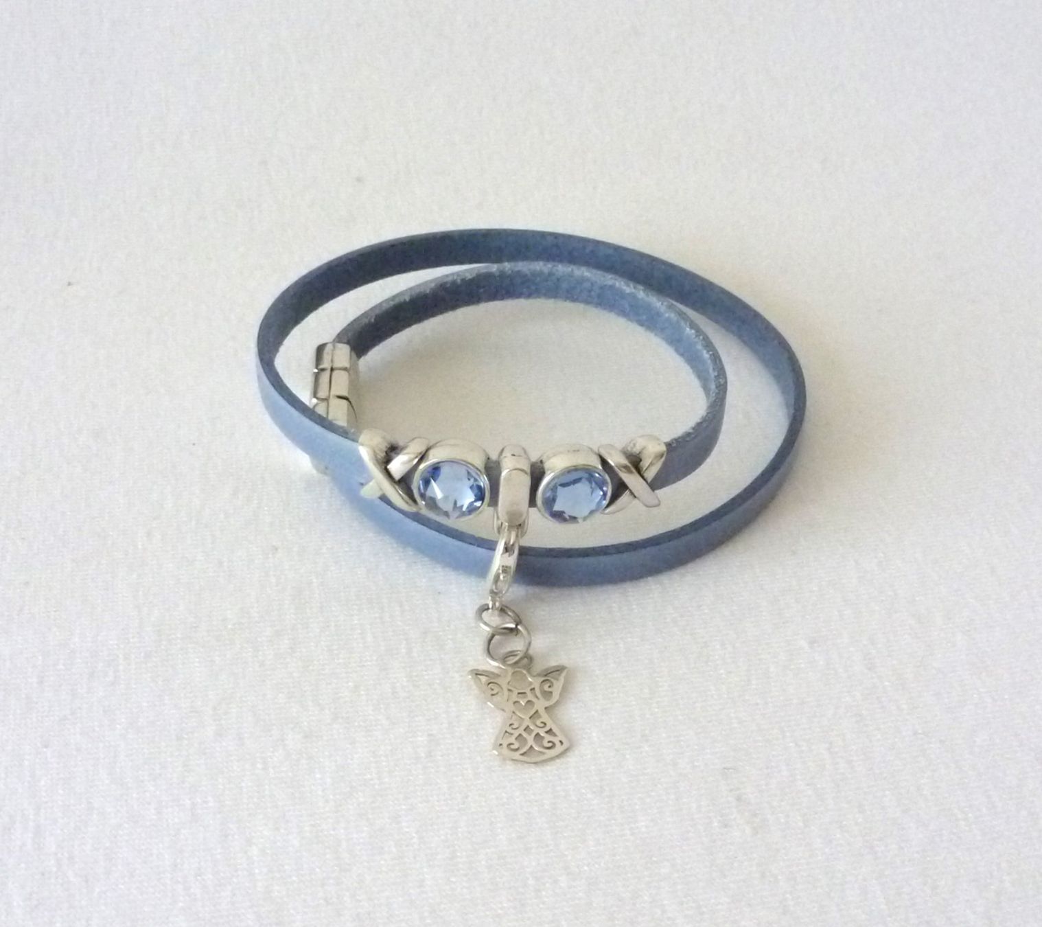 Bracciali & Braccialetti: Kristallarmband - Engelchen – Nuovo e nell'imballaggio originale da Mauren venduto da Yeelen 2