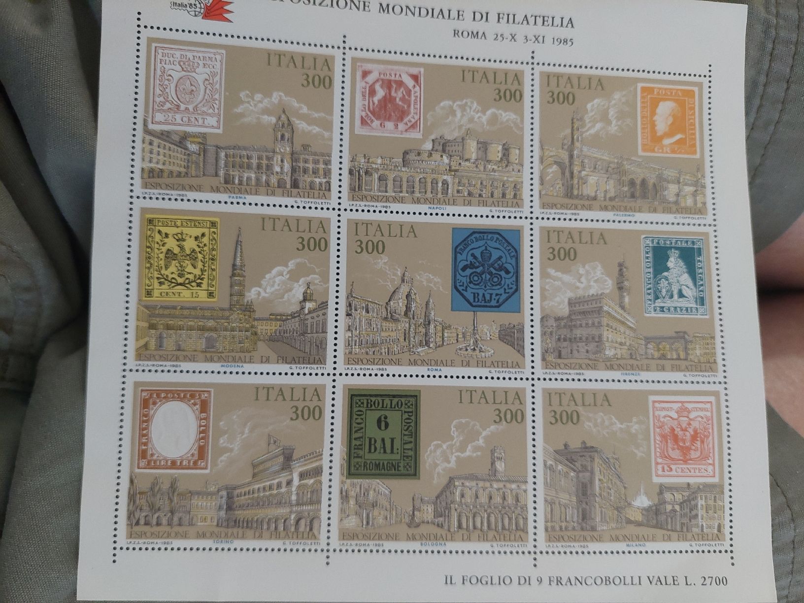 Tutti i francobolli: Timbres Italie  – Nuovo (secondo la descrizione) da Le Locle venduto da wchs