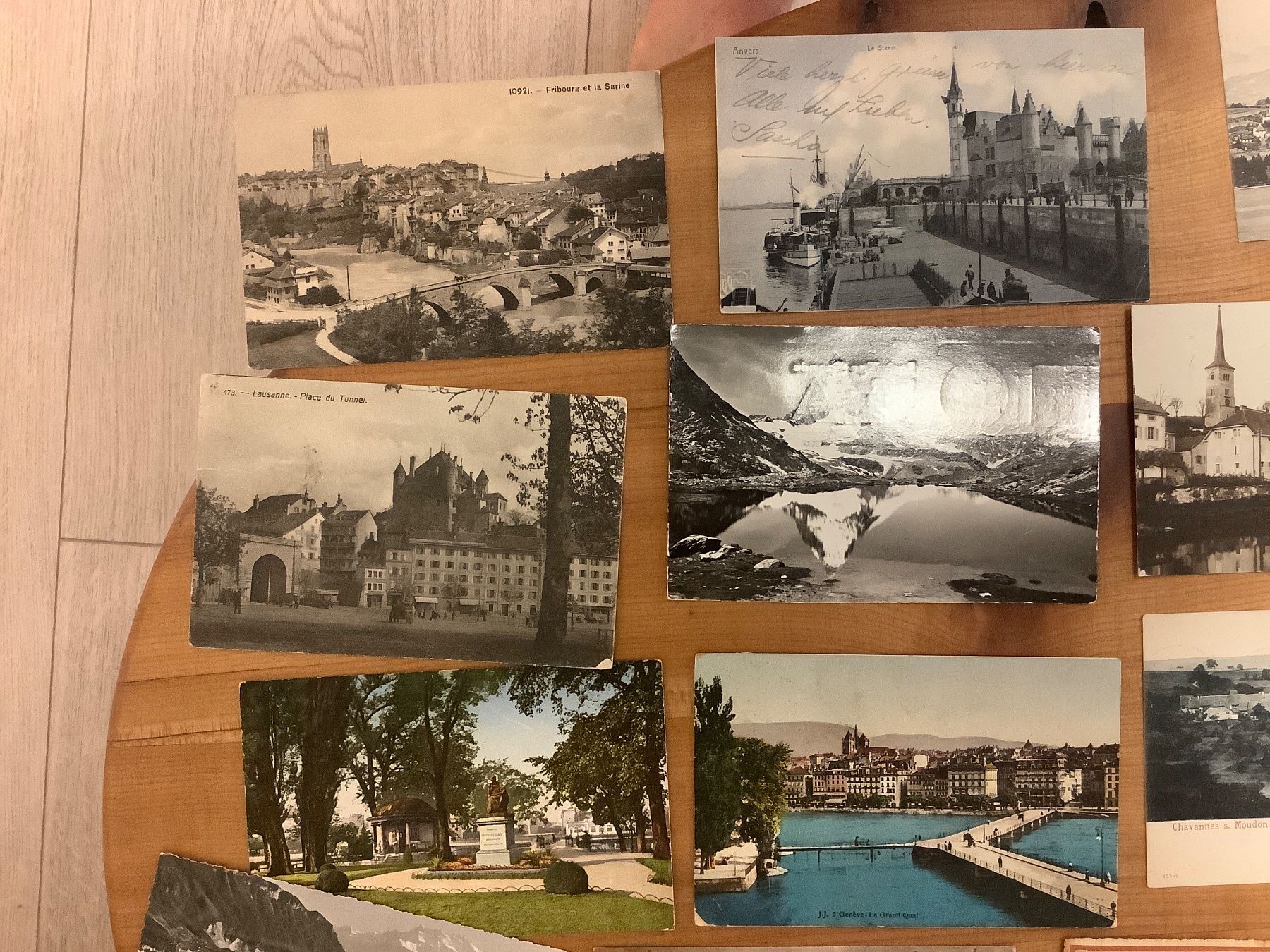 Cartoline postali: 23 gelaufene Ansichtskarten Westschweiz ab 1906 – Usato da St. Gallen venduto da herbrig2 2