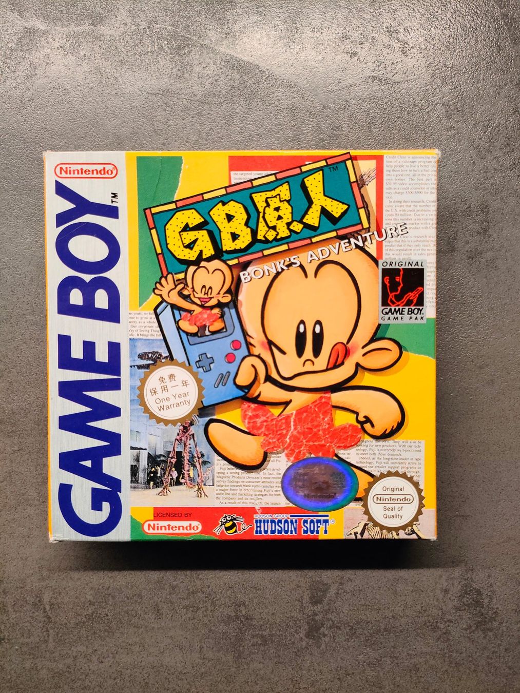 Giochi: Gameboy - Bonk's Adventure - CHN Version – Usato da Monthey venduto da Djeck55 1
