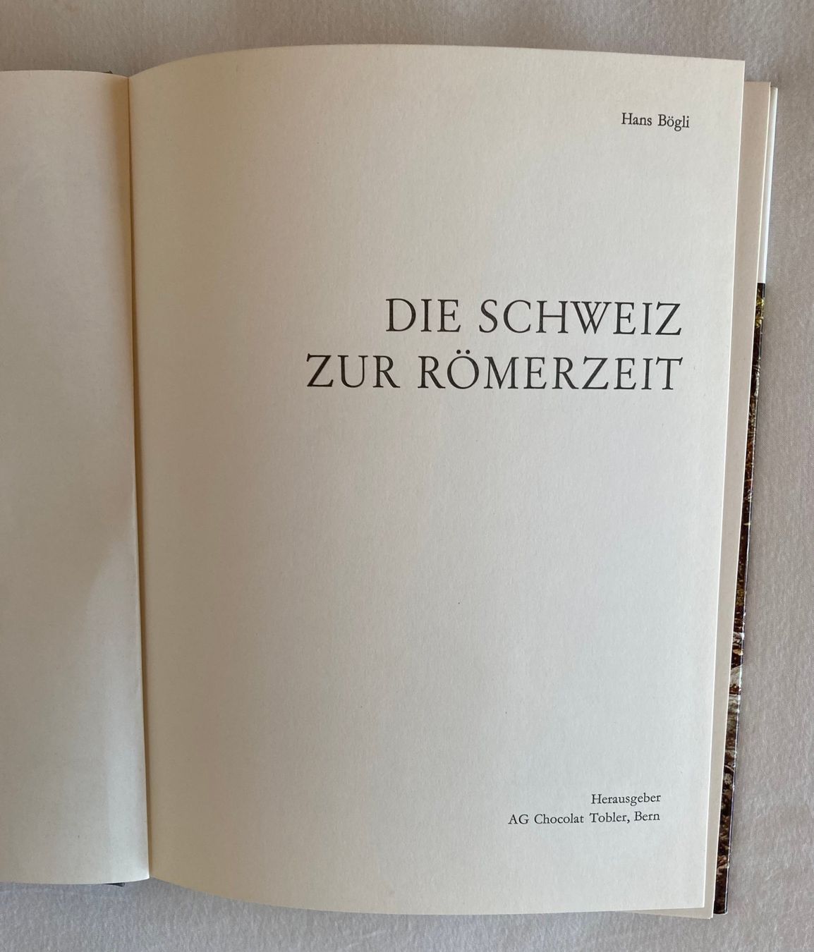 Libri: Die Schweiz zur Römerzeit – Nuovo (secondo la descrizione) da Liebefeld venduto da Rhy19 1