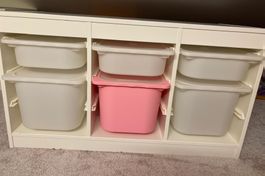 Module IKEA Trofast inkl. Kisten für Spielzeuge