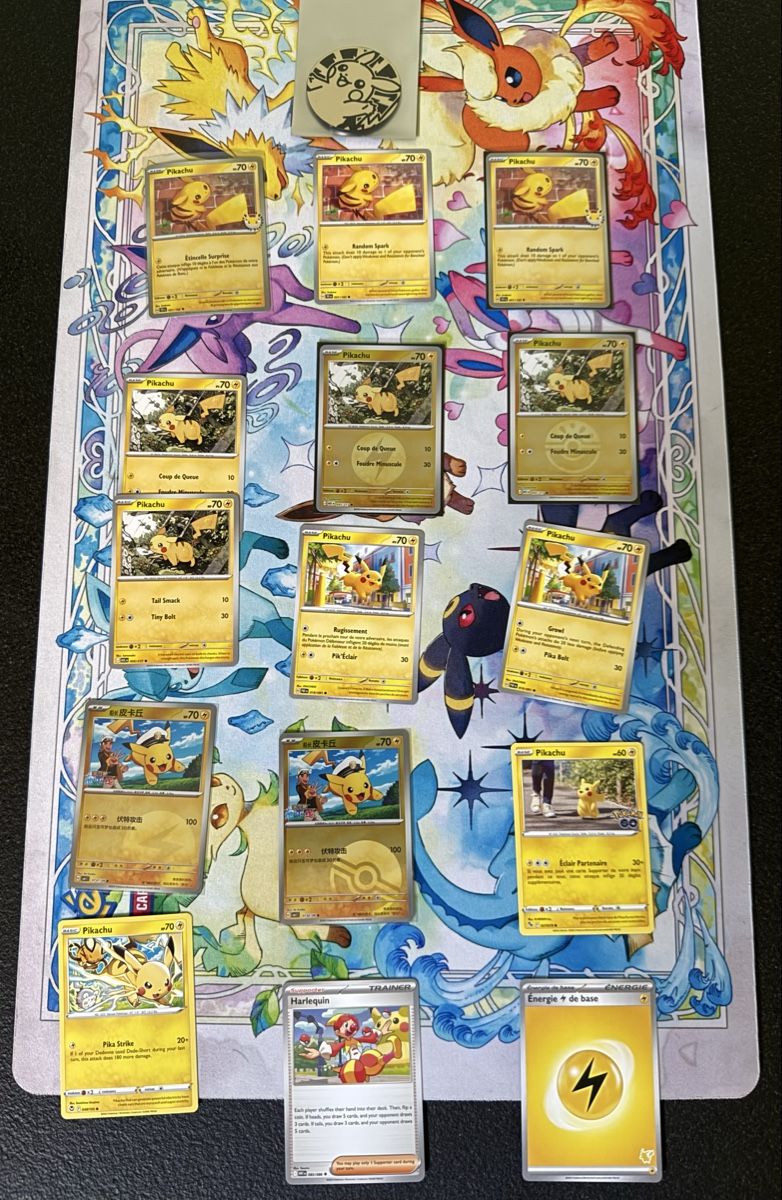 Pokémon Carte collezionabili: Pokémon - lot Pikachu  – Nuovo (secondo la descrizione) da Uvrier venduto da sauma85