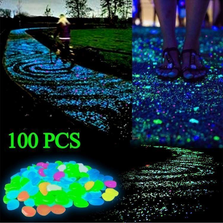 KLINNA Leuchtsteine 10000 Stück - Magische Deko Für Garten & Aquarium