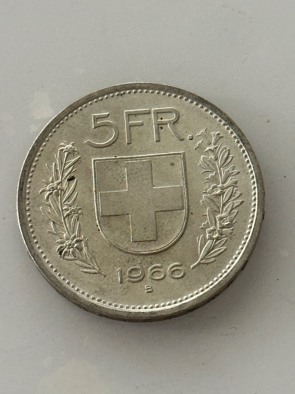 Tutti le monete: 5 Franken 1966  Silber – Usato da Wallisellen venduto da SWISS_SILVER1