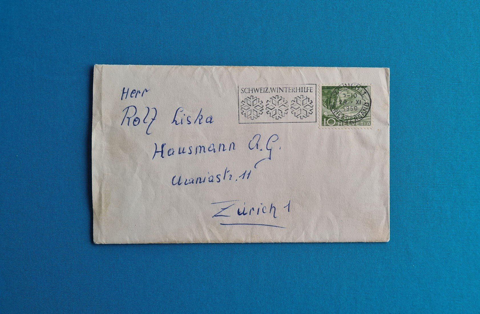 Tutti i francobolli: Briefmarken Umschlag 1950 – Usato da Saland venduto da V-Tour
