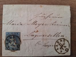 Strubel 23G Aarau Briefstück
