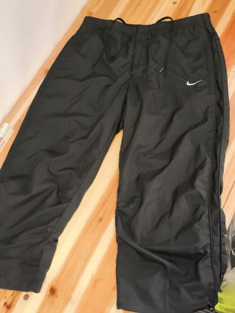 Vintage Nike Track Pants Trainingshose Schwarz Y2K Gr S(A93)