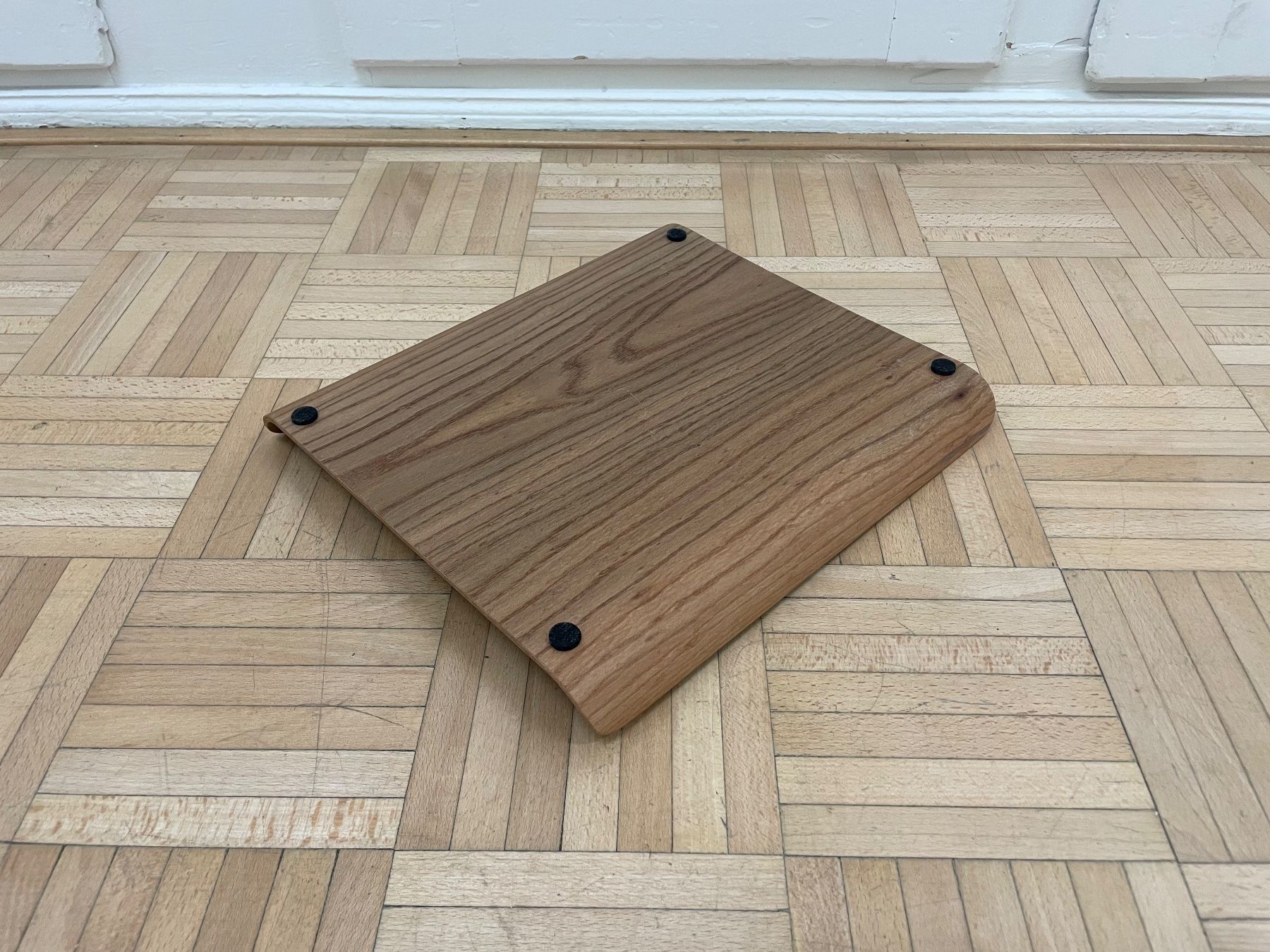 Plateaux: Modernes Holztablett Einlegearbeit Serviertablett Tablett – D'occasion à Zürich par Vintagewiesel 5