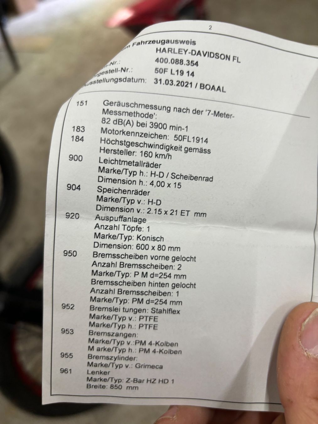 Harley-Davidson Chopper: Harley FL – Gebraucht aus Samstagern von tobias21 6