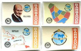 Briefmarken "Rotary International". Barbuda
