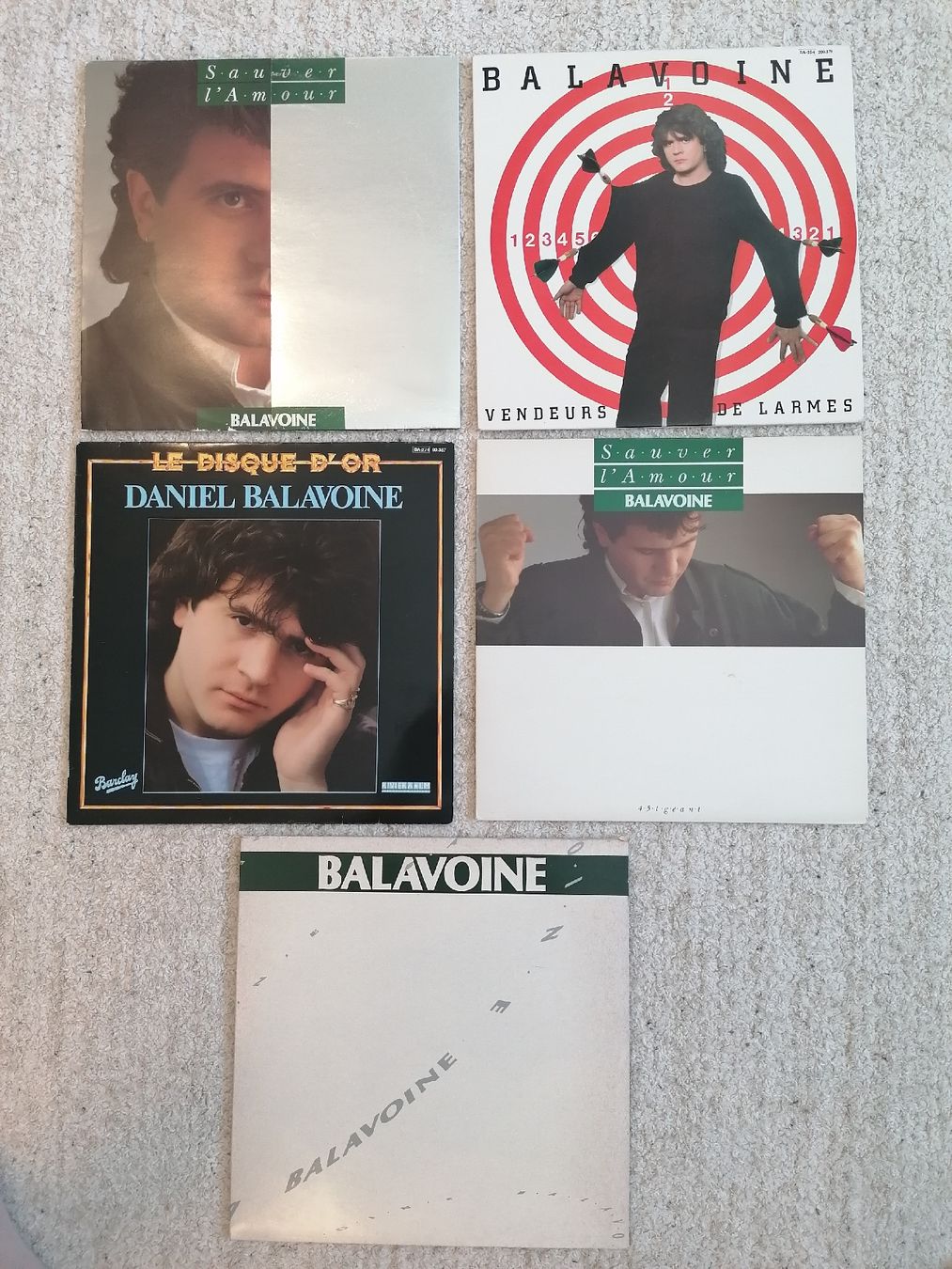Schallplatten: 6 LP Daniel Balavoine – Gebraucht aus Bougy-Villars von Vogue