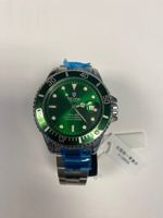 Herrenuhr TEVISE Automatik Gruen mit Datum neu