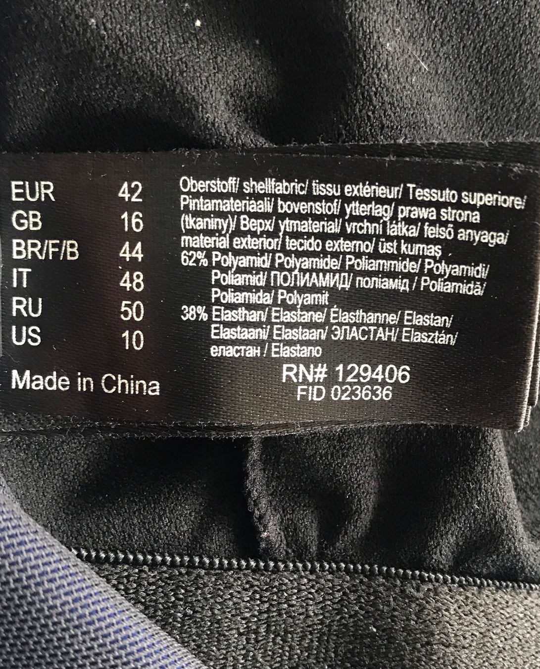 Costumi da bagno & Bikini: Badekleid bpc selection, Gr. 42, blau – Usato da Ebnat-Kappel venduto da Molton 7