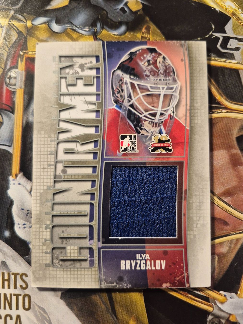 NHL Sammelbilder & Trading cards: NHL Ilya Bryzgalov Between The Pipes Silver Version – Gebraucht aus Treiten von Sauber73