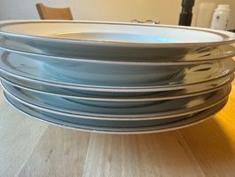 Zeh Scherzer Empire Porzellan, Suppenteller, 24.5 cm