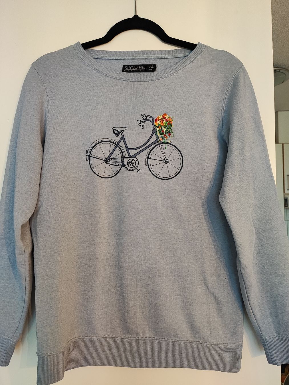 Maglioni & Felpe: Pullover mit Velo-Motiv, Gr. 38 – Usato da Winterthur venduto da CorinnesShoppingtour 1